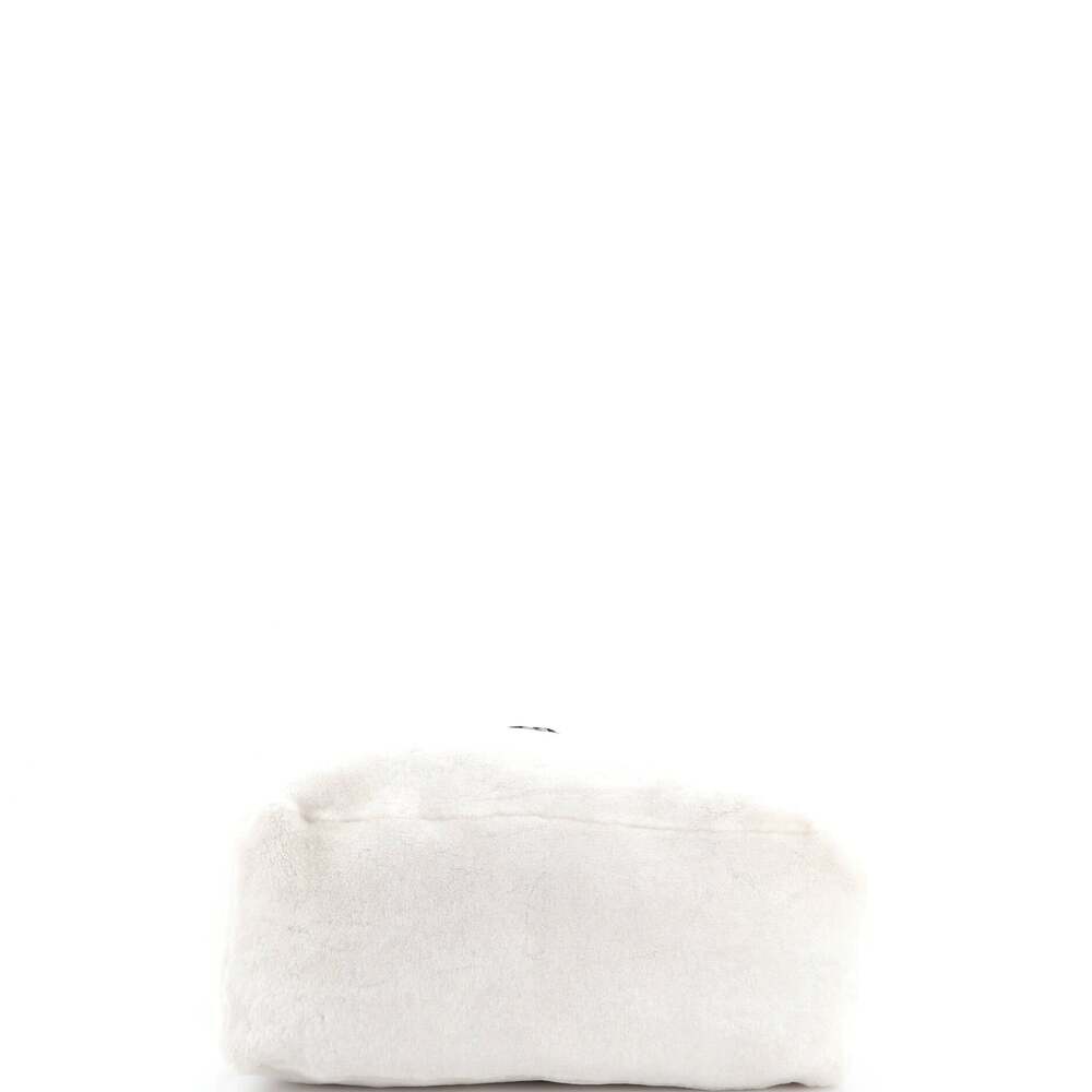 Prada Logo Tote Shearling Medium #242623P12B - Picture 5 of 9